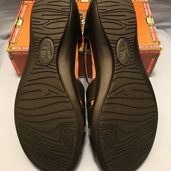 Thom McAn Black Sandals - Picture 3 of 8